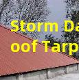 Storm Damaged Roof Tarping Emergency Temporary Seal and Quick Restoration Servic